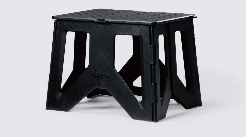 desta 〜カーボン樹脂製コンパクト踏台(SCF-24)