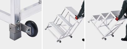 背面側面キャスターイメージ