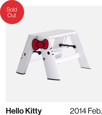 2014年2月にHello Kittyとコラボ